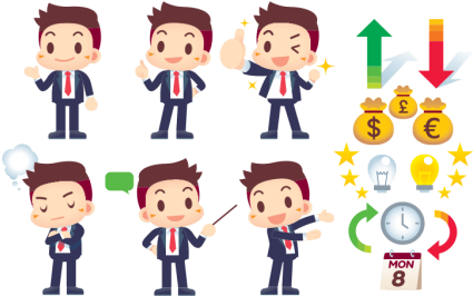 Sales Tracking Templates - Cartoon (600x275)