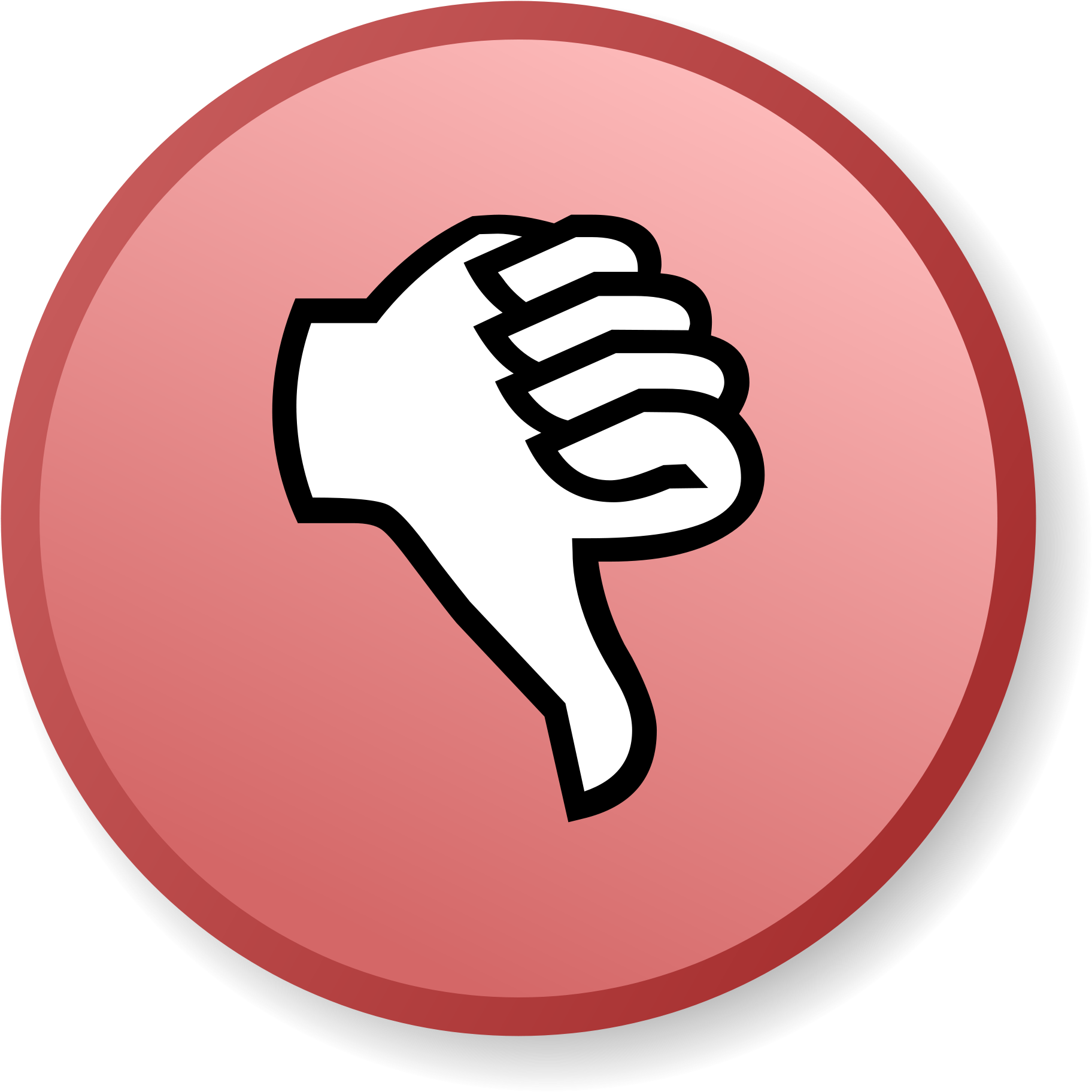 Thumbs Down Transparent (2000x2000)