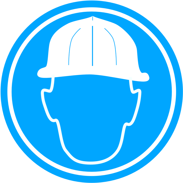 Hard Hat Sign - Hard Hat (958x1355)