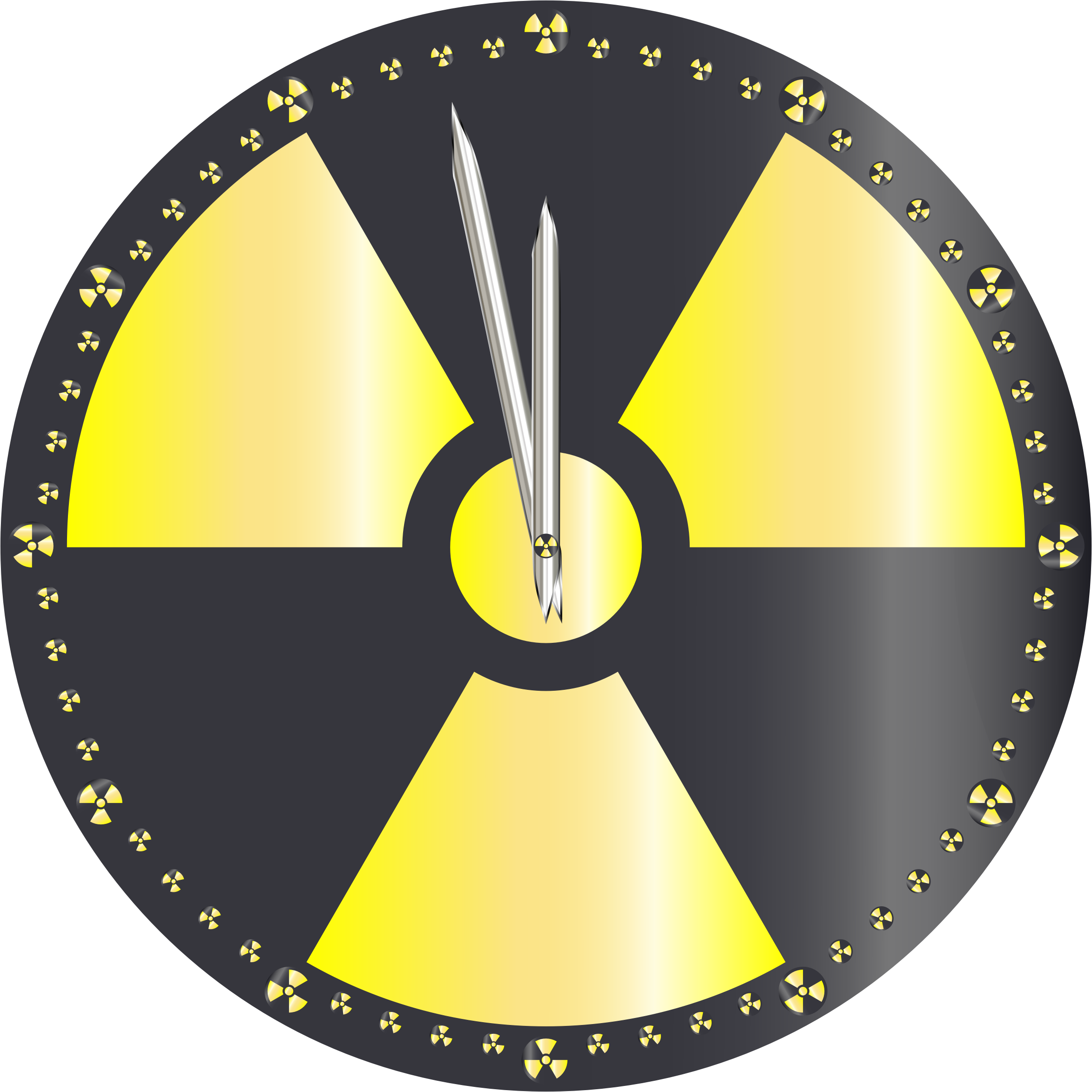 Big Image - Radioactive Icon White (2346x2346)