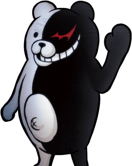 Elementary Class Trial I - Monokuma Poses (960x560)