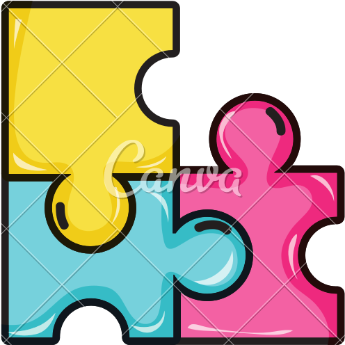 Puzzles Pieces Game To Idea Solution - Vector Graphics (800x800)