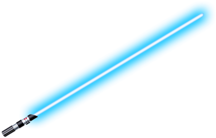 Blue Lightsaber Png (460x317)