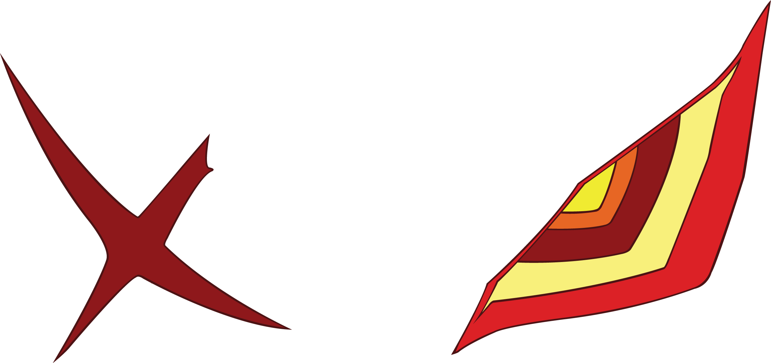 Kill La Kill Png - Kill La Kill Senketsu Eye (2500x1179)