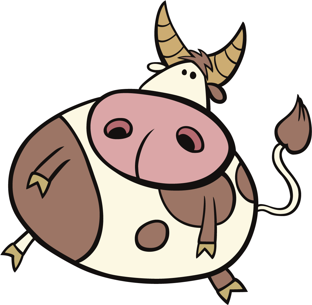 Zodiac Signs Cartoon Taurus (1276x1276)