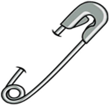 Safety Pin - Safety Pin Support (400x400)