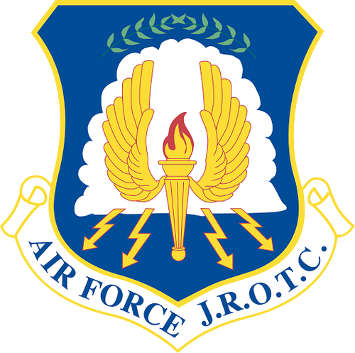 Air Force Jrotc Shield - Air Force Jrotc (500x497)