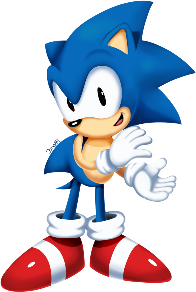 Sonic Clapping By Jamoart On Deviantart - Sonic Clapping (724x1103)