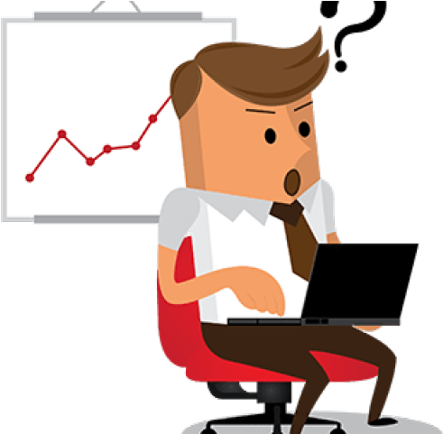 Problem Clipart Business Problem - Thinking Png (640x480)
