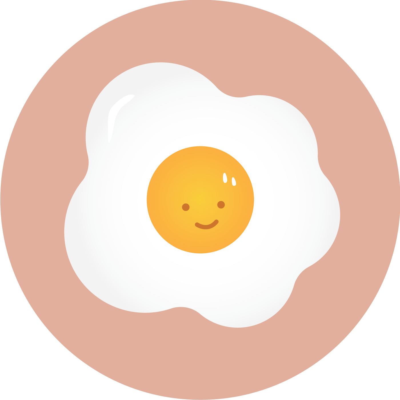 Sunny Side Up - Illustration (1400x1400)