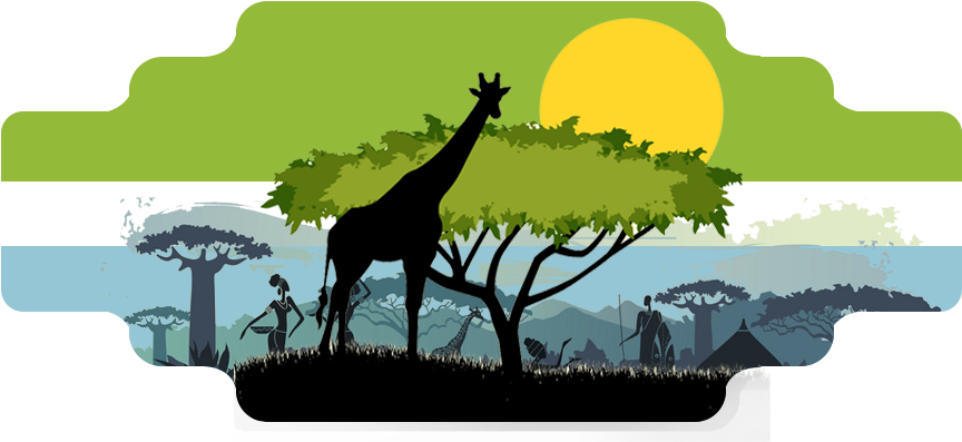 Service Learning & Educational Tours Kenya - Giraffe (1000x414)