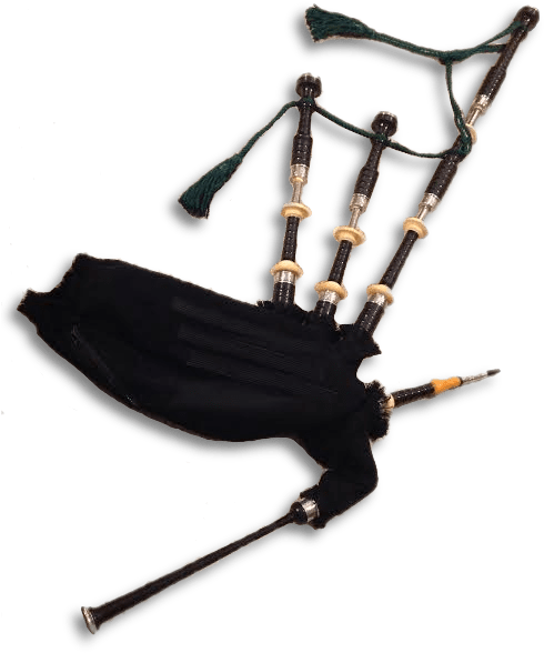 Black Bagpipe - Bagpipe Png (495x602)