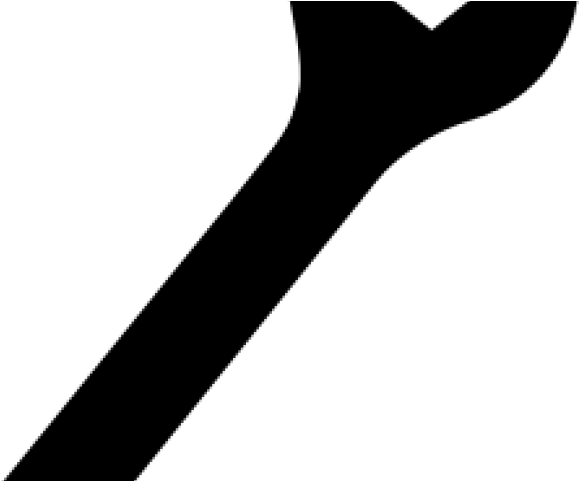 Wrench Clipart File - Silhouette (640x480)