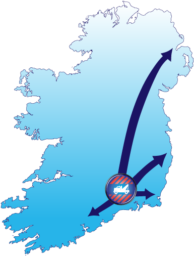 Giant's Causeway On A Map (405x528)