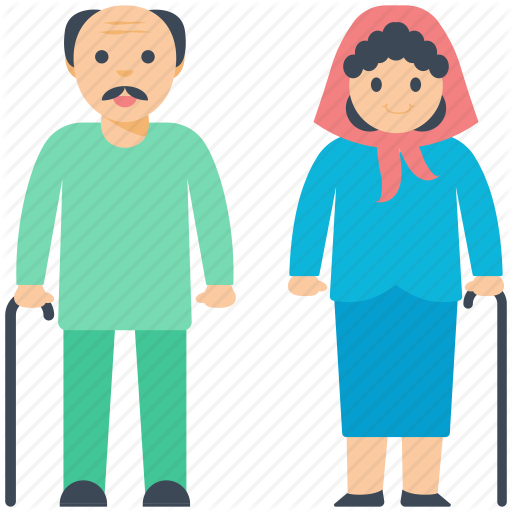 Old Clipart Old Parent - Illustration (512x512)