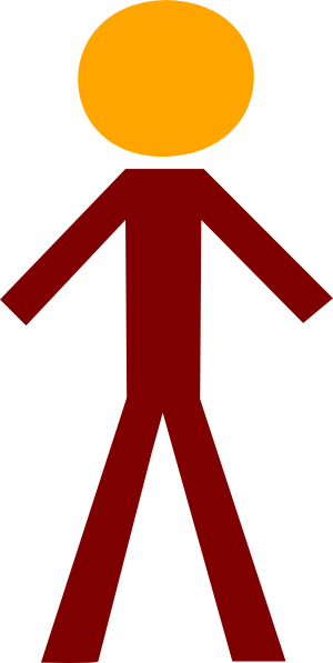Stick Figure Clip Art (300x597)