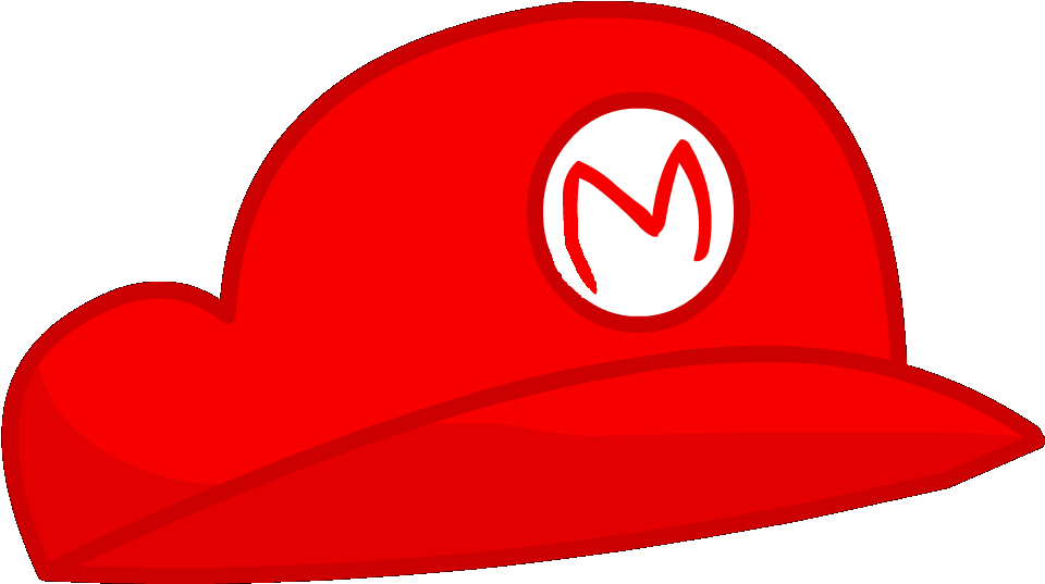 Transparent Mario Hat - Mario Hat Transparent Background (960x537)