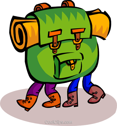 Thumb Image - Hiking Clipart (449x480)