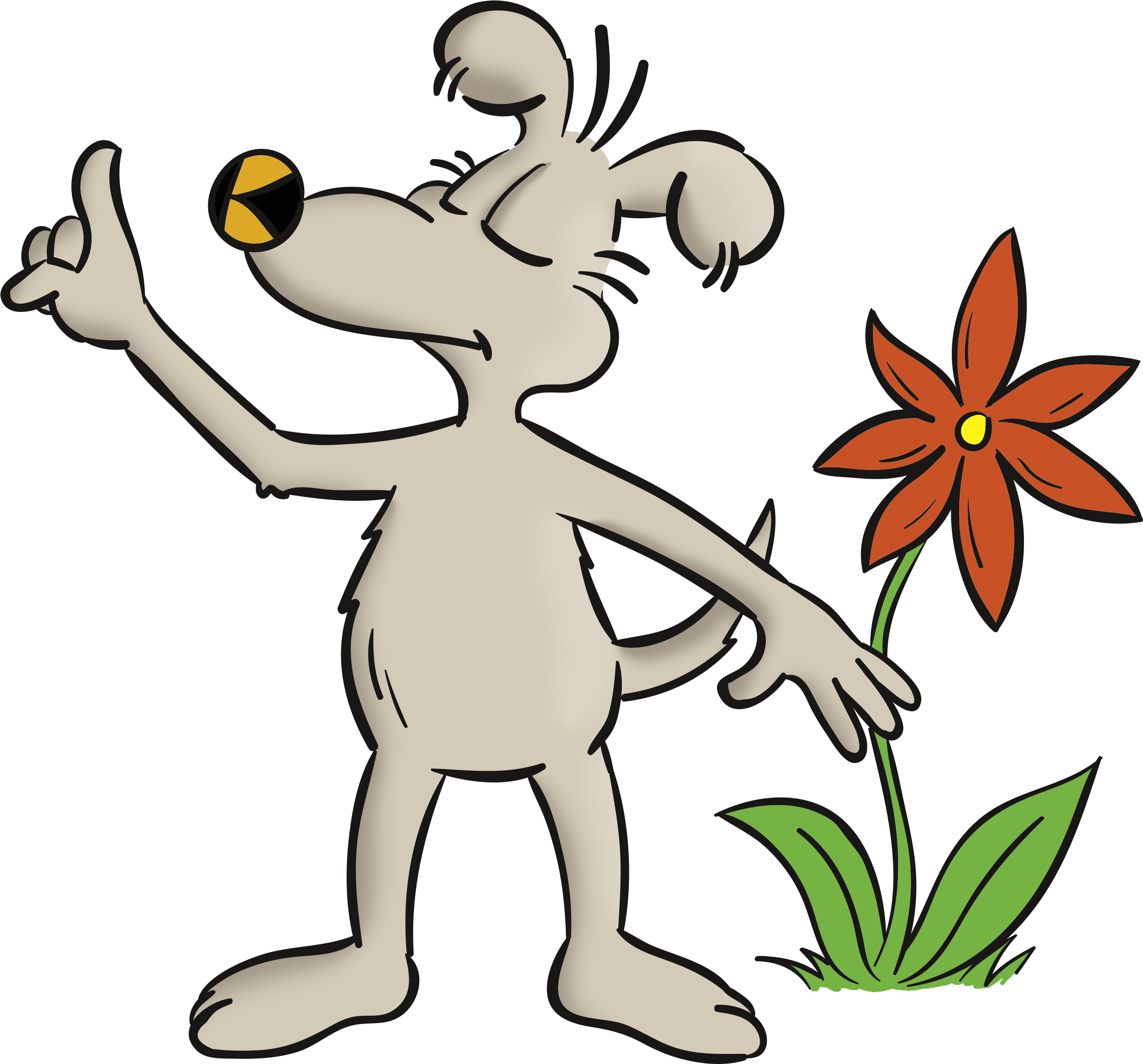 "blume" - Cartoon (2907x2747)