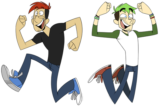 Jack And Mark Fanart (522x350)