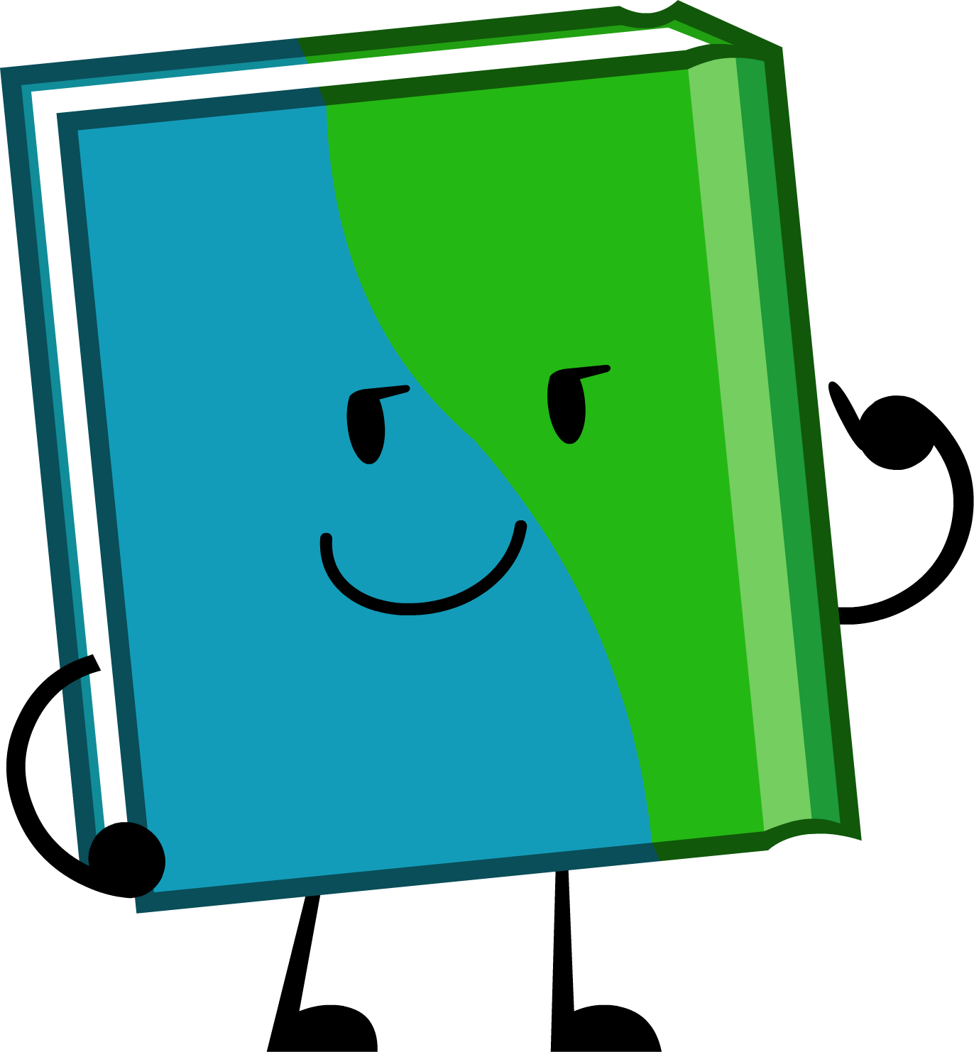 Dictionary Clipart Dictionary Book - Bfdi Dictionary (1372x1482)