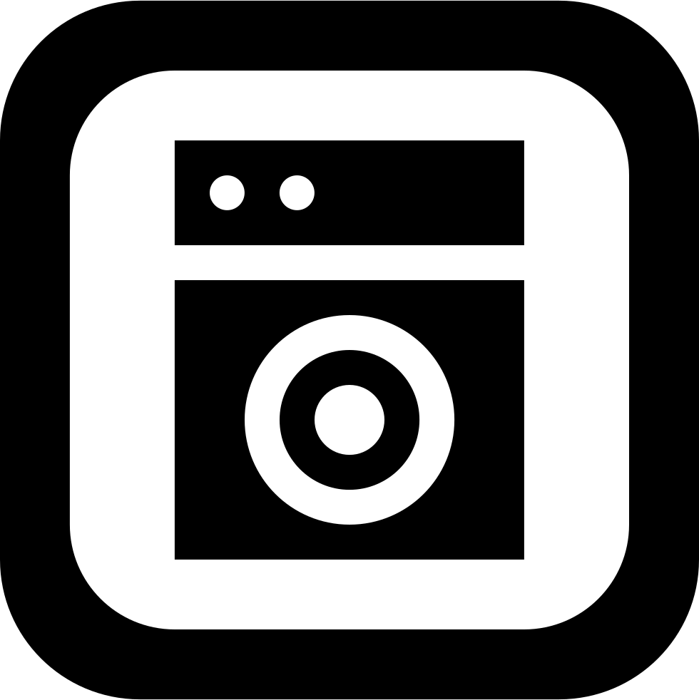 Washing Machine Comments - Icon (980x982)
