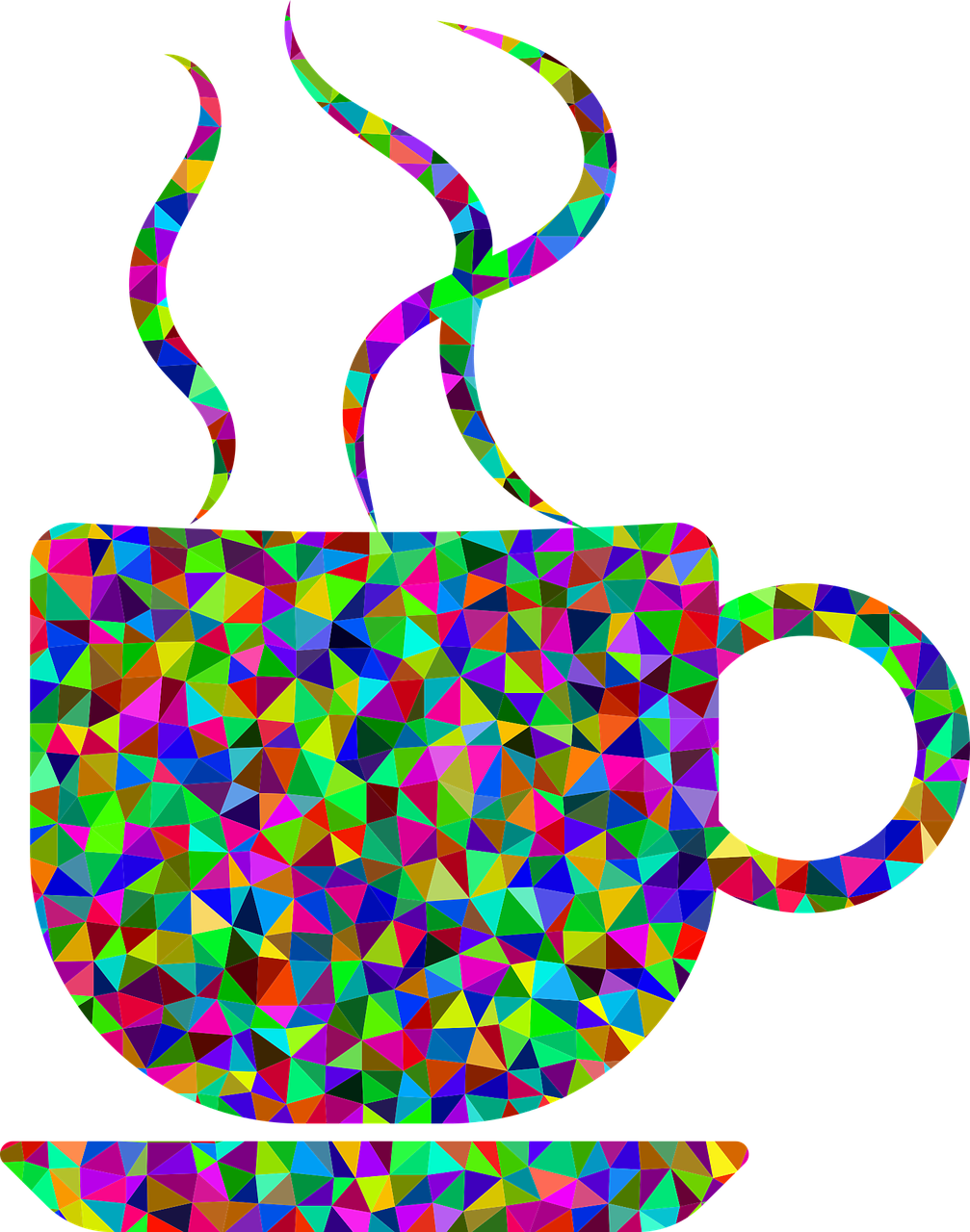 Poly,polygon - Rainbow Thumbs Up Emoji (1007x1280)
