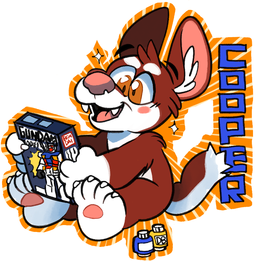 Cooper Badge - Cartoon (900x916)
