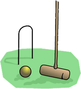 Croquet Illustration - Croquet (400x400)