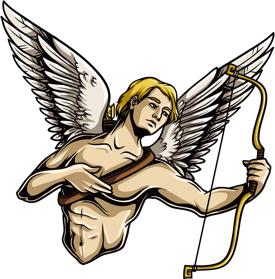 1000 X 1001 19 - Anjo Com Arco E Flecha (1000x1001)