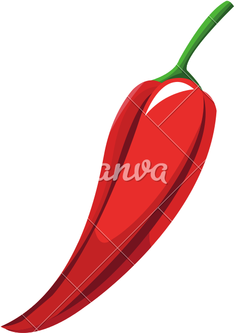 Red Chili Pepper Vector - Red Chili Pepper Vector (800x800)
