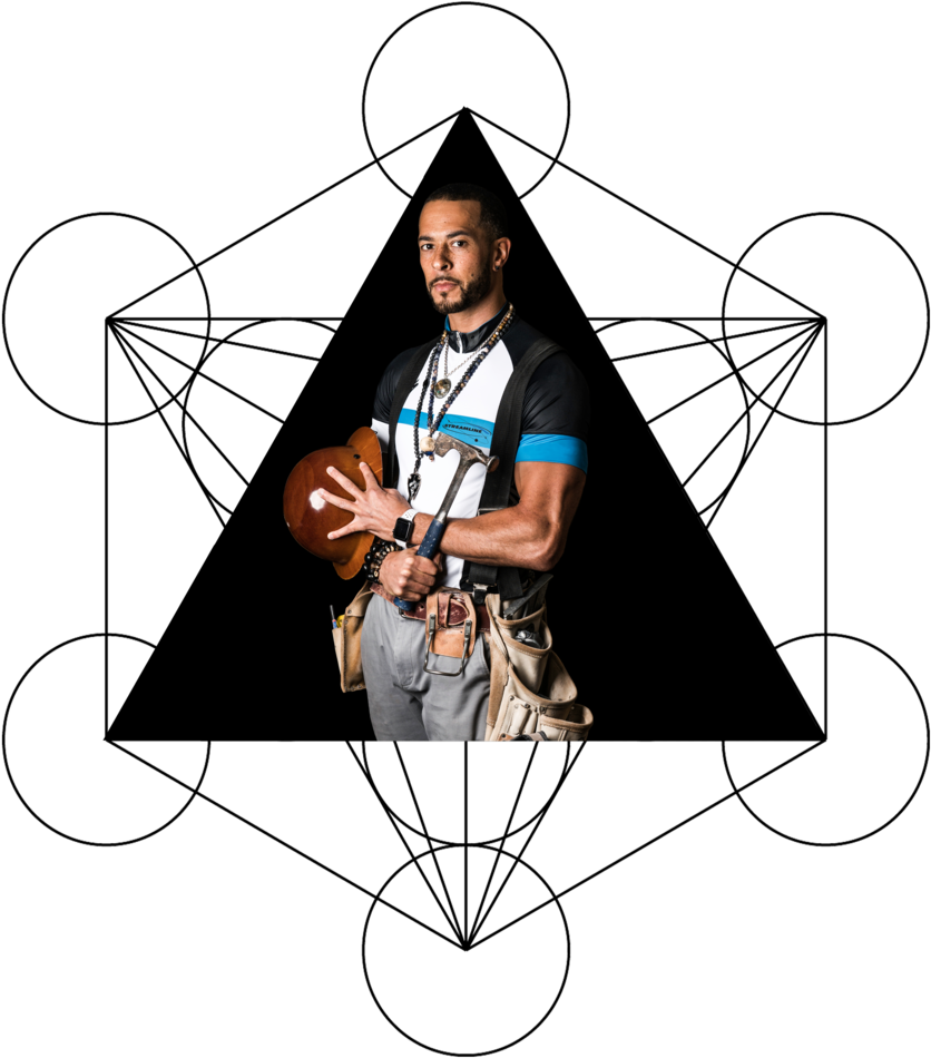 Streamline Outfitting - Metatron's Cube - White (1000x1000)
