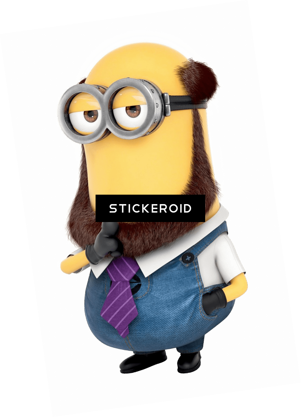 Minions Clip Art - Minion Thinking (989x1371)