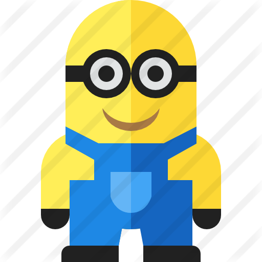 Minion Free Icon - Cartoon (512x512)