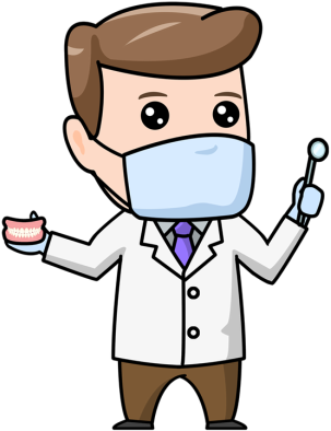 Picture - Dentist Clipart (313x414)