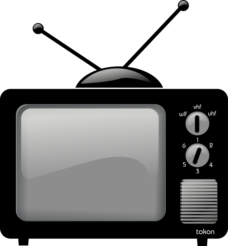 Old Tv Png (741x800)
