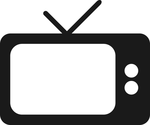 Tv Clipart Rectangle - Tv Vector (640x533)