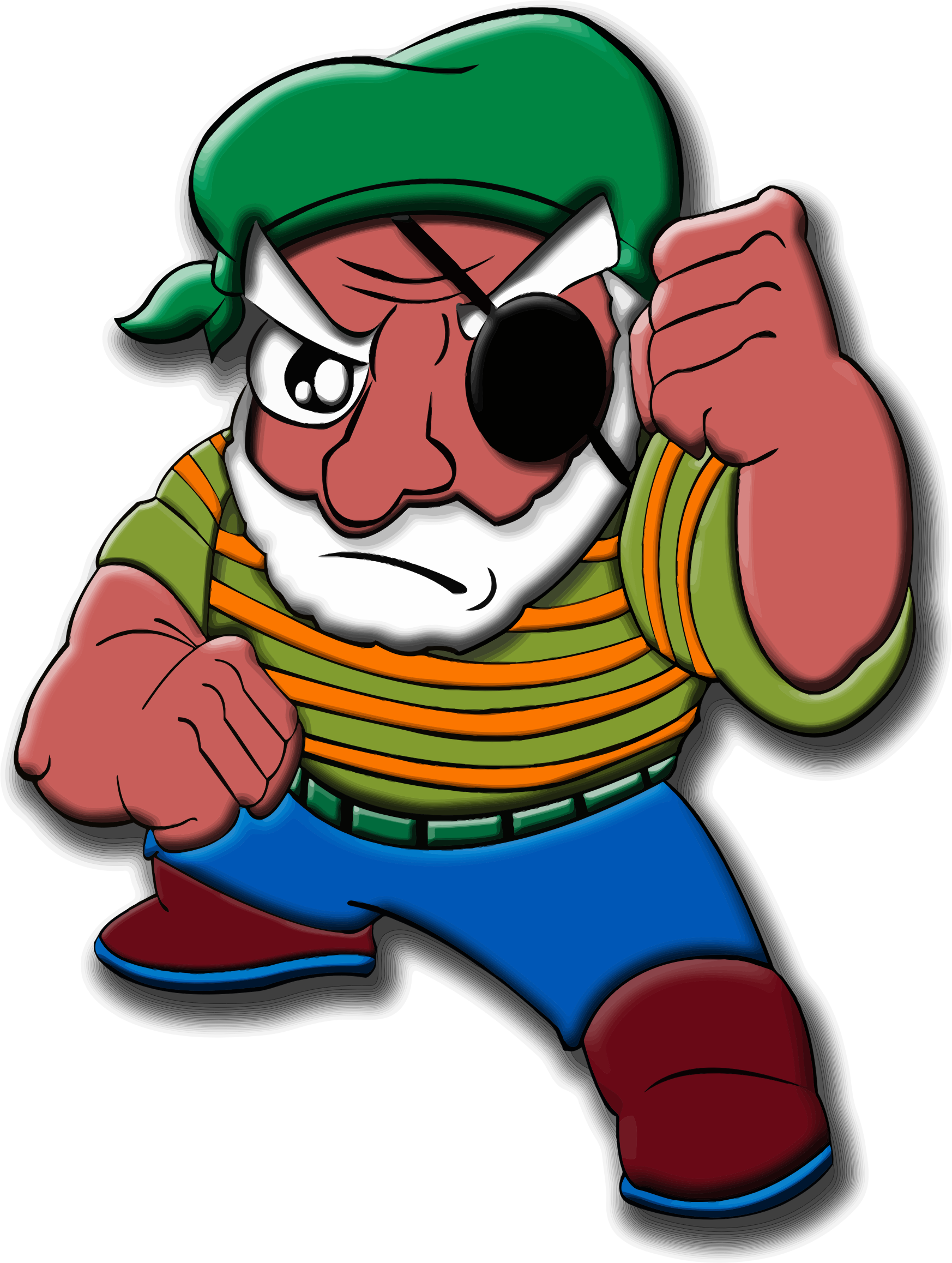 Big Image - Cartoon Character Eye Patch (1746x2316)