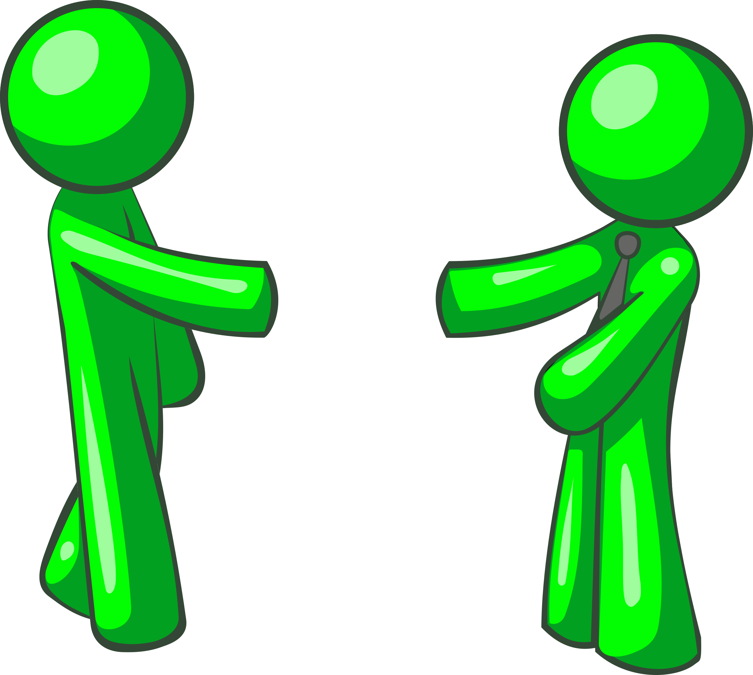 Big Image - Shaking Hands Clip Art (2400x2152)