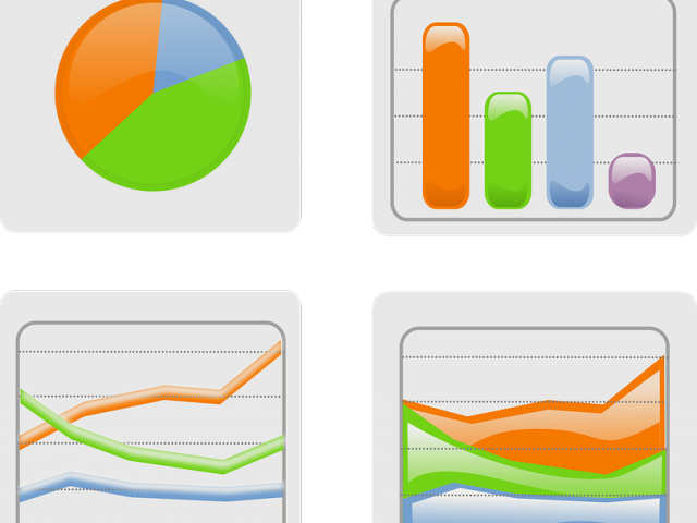 Chart Clipart Mathematics - Data Graph Clip Art (640x480)