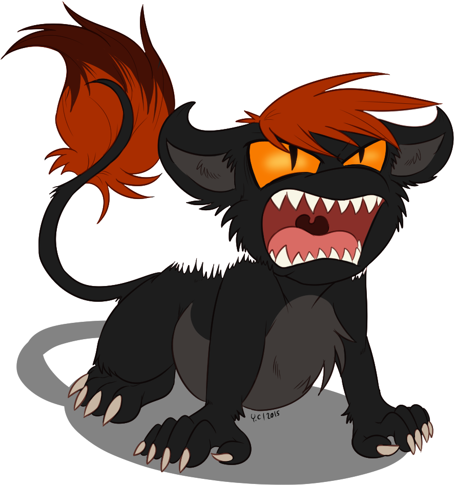 The Imp Goes "reeeeeeeeeeeeeee" - Cartoon (904x962)