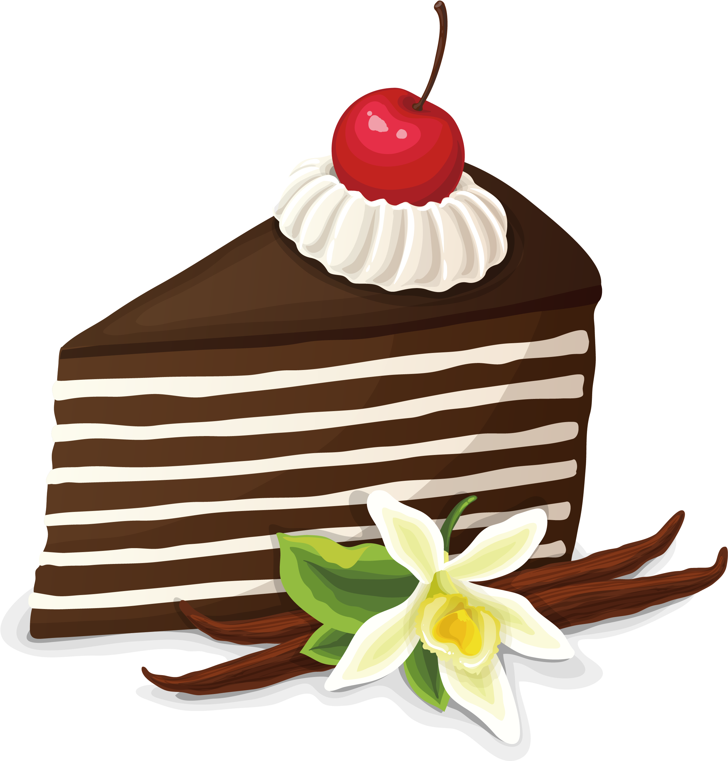 Bakery Cake Vector Png (2522x2606)