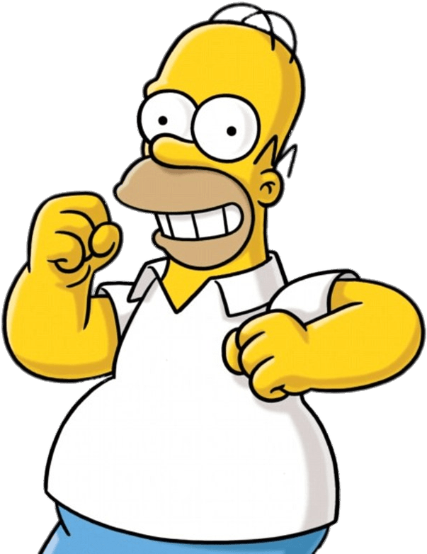 Homer Simpson Transparent - Homer Simpson (634x782)