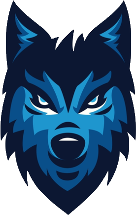 Wolf Gaming Logo Png (413x549)