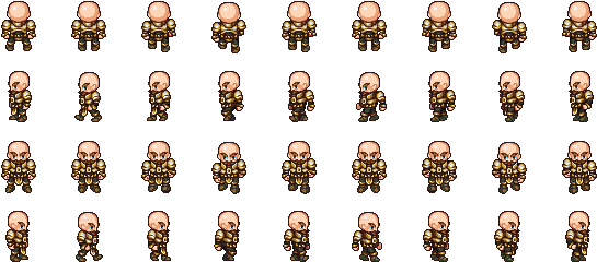 Enter Image Description Here - Rpg Maker Mv Actor Sprites (576x256)