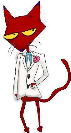 Katz By Akanague On Deviantart - Cartoon (341x474)