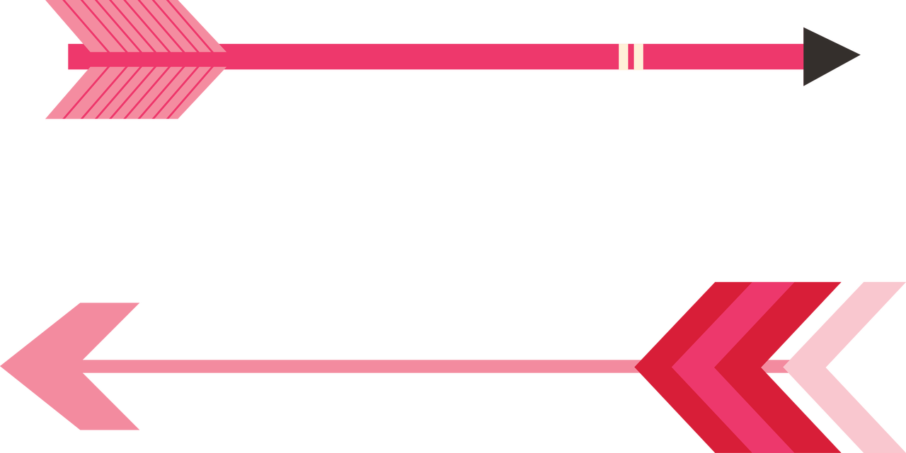 Valentine S Arrows Cut - Valentines Arrows (1280x641)