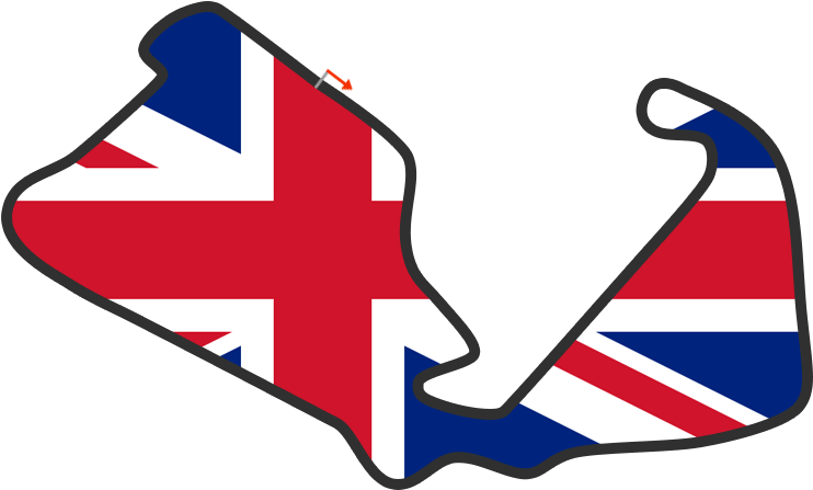 Great Britain - Silverstone Race Track Logo (777x600)