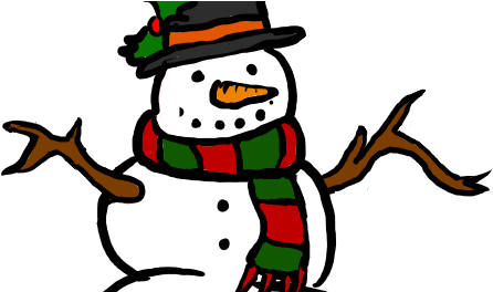 Clipart Snowman (500x263)