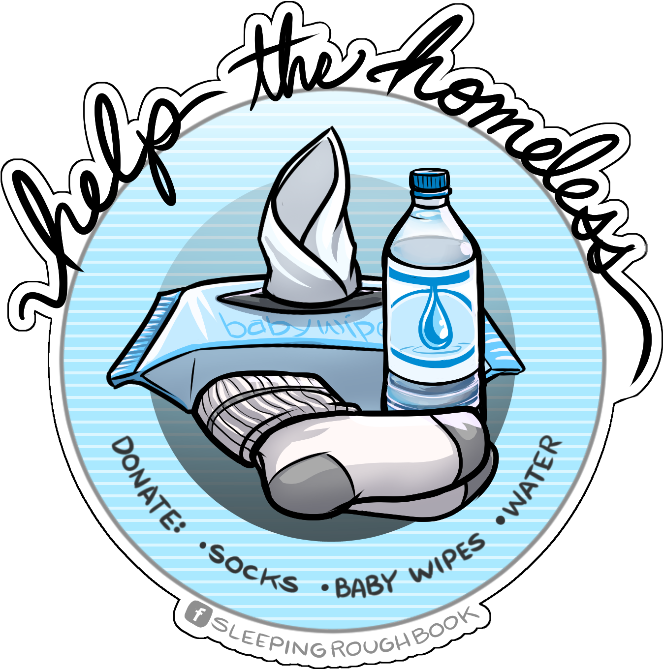 Donate Sticker - Illustration (1509x1435)